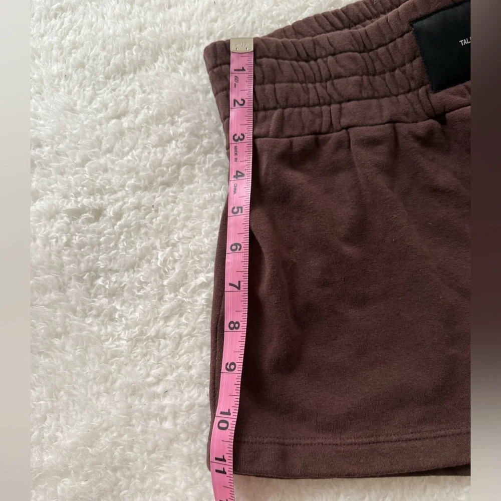 TALENTLESS Women's Chocolate Athletic Shorts - Picture 7 of 7